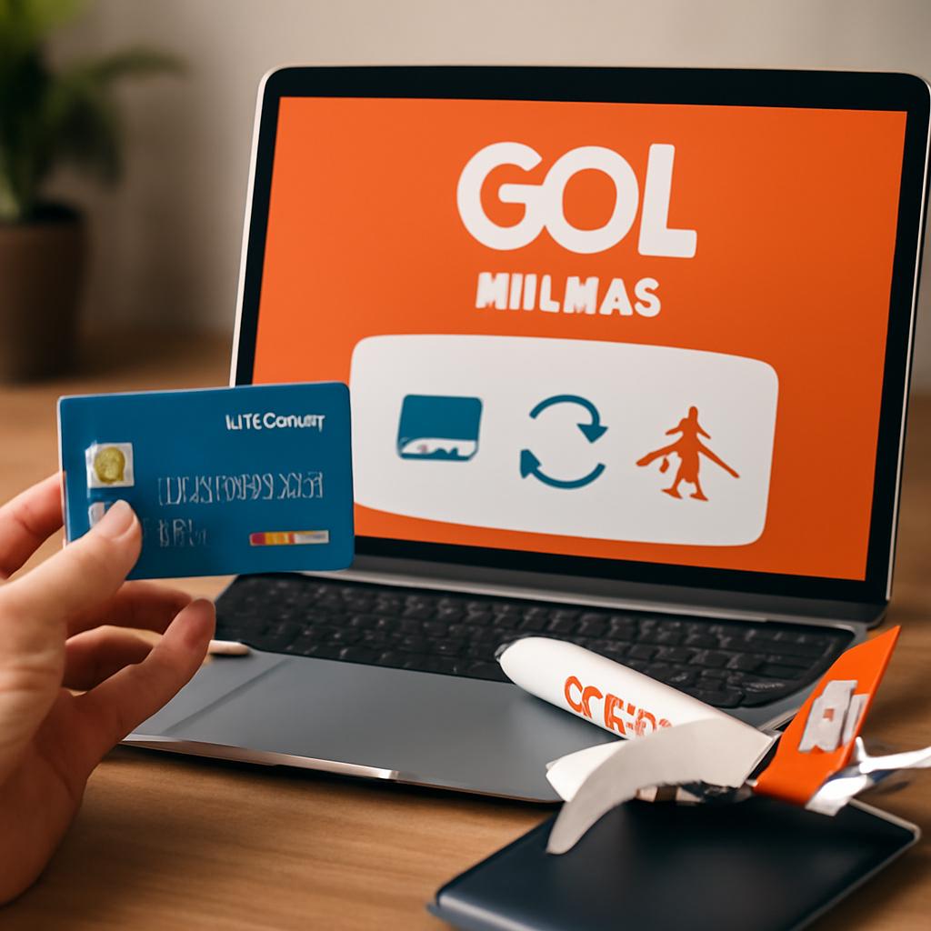 como transferir pontos do cartão para gol