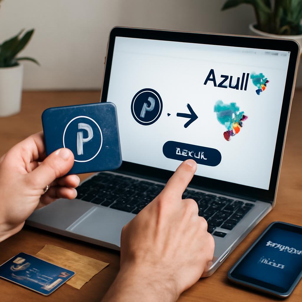 como transferir pontos para azul