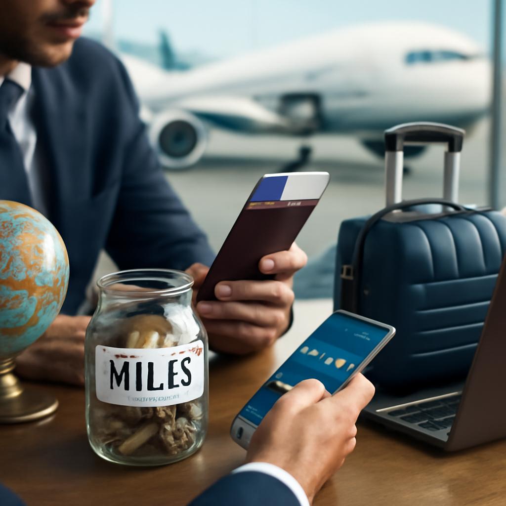 como transformar viagens corporativas em milhas pessoais