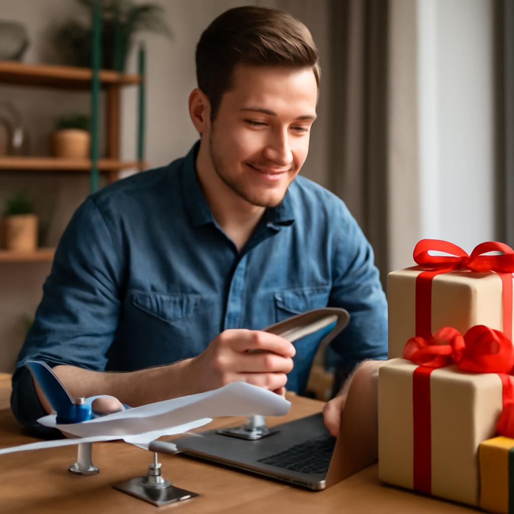como usar milhas para comprar presentes