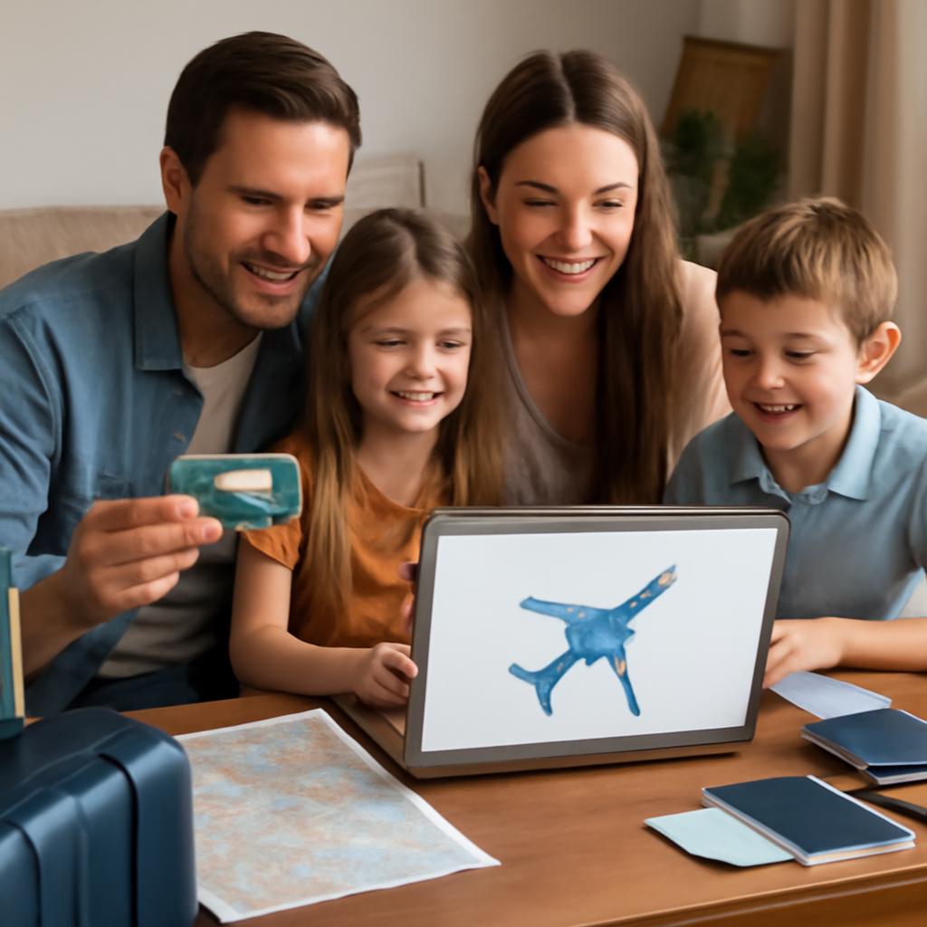 como usar milhas para comprar viagens em família