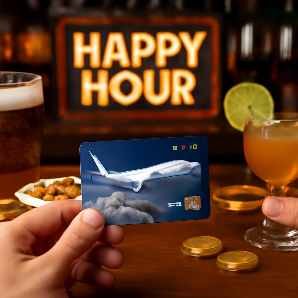 como usar pontos para fazer happy hour