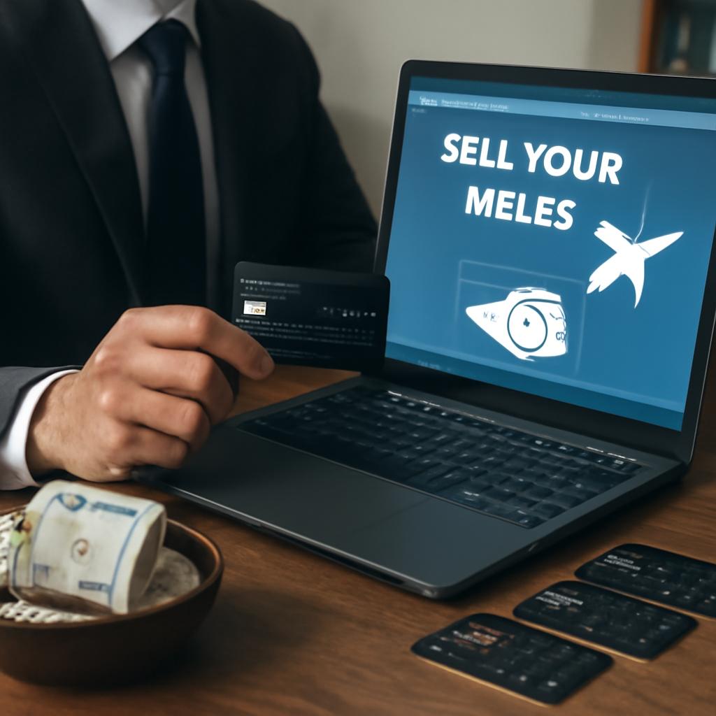 como vender milhas acumuladas em cartões black