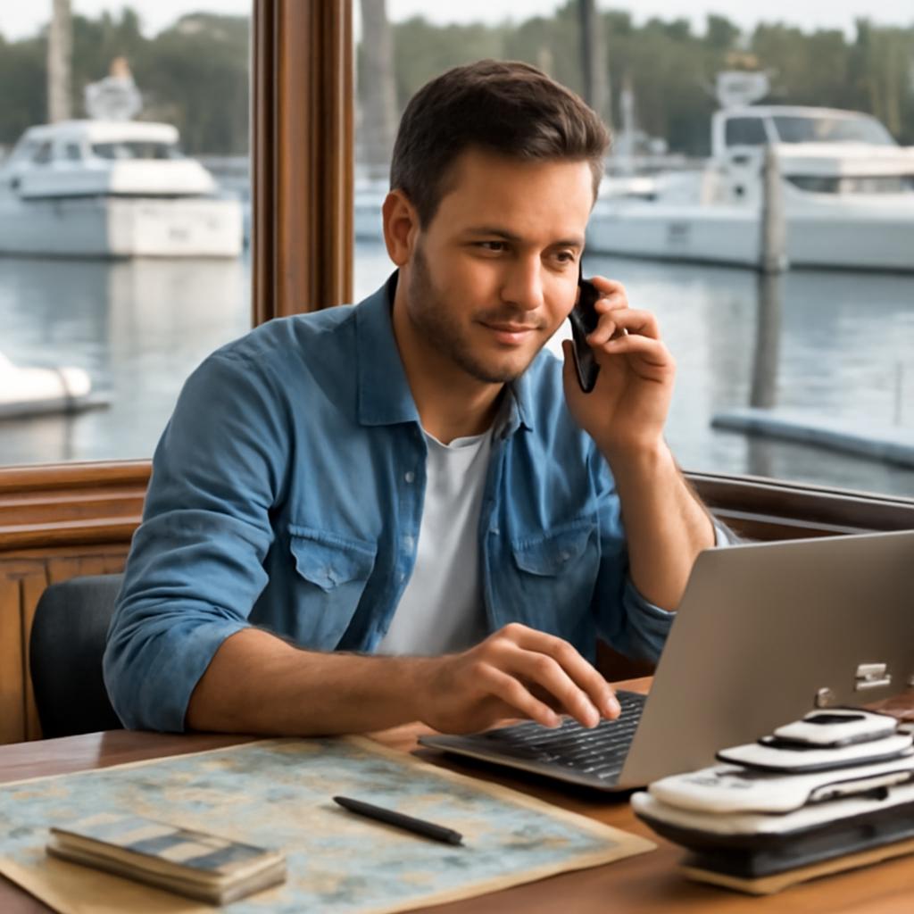 como vender milhas para aluguel de barcos