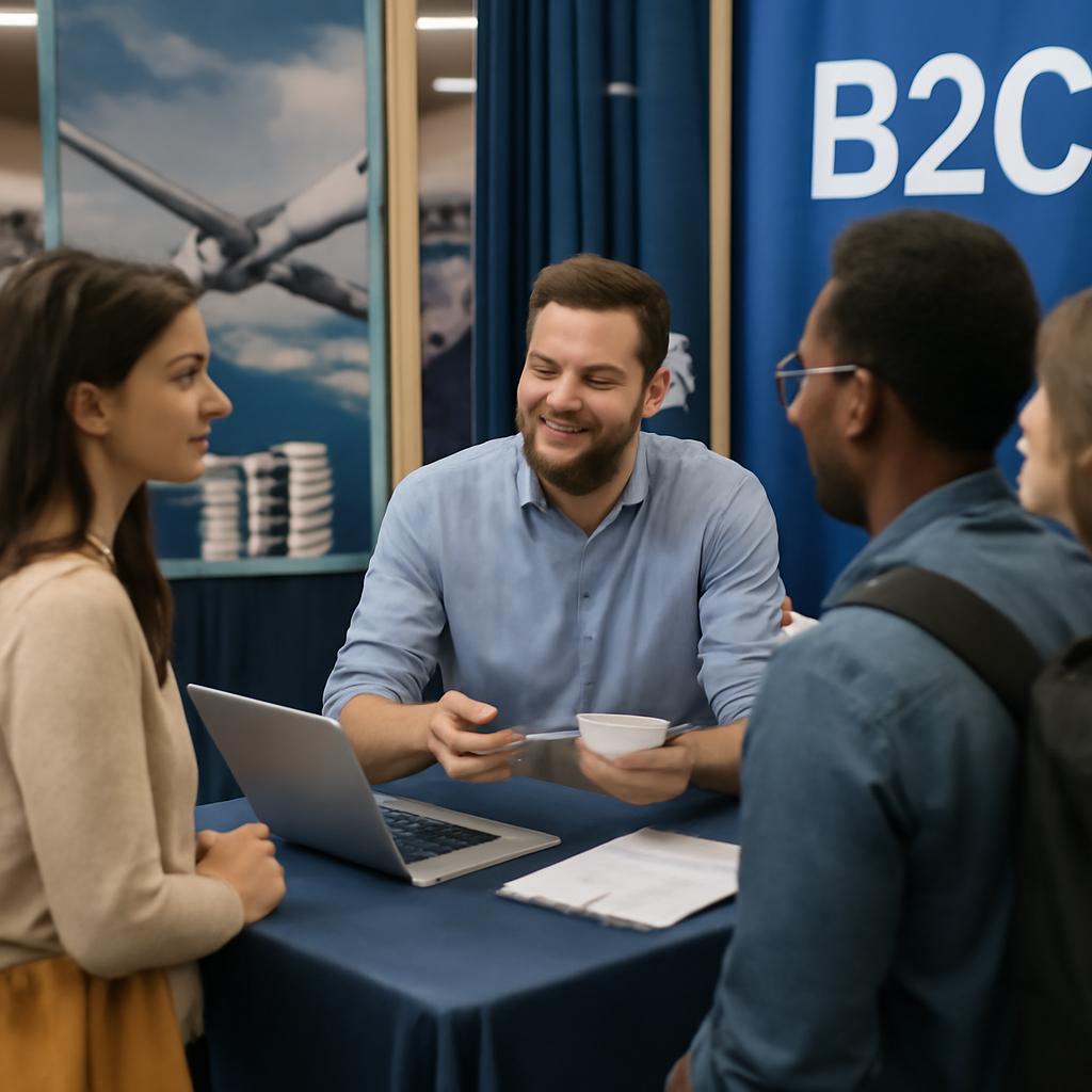 como vender milhas para eventos B2C