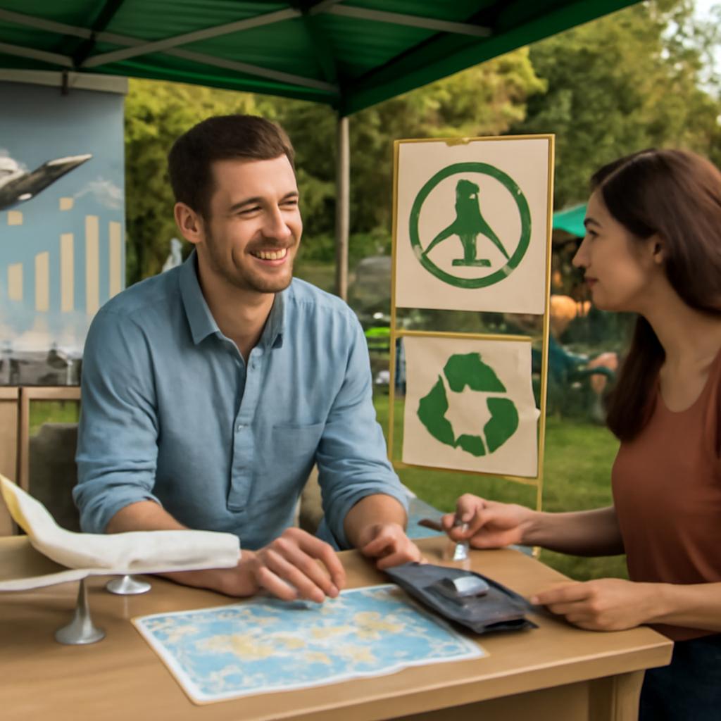 como vender milhas para eventos autosustentáveis