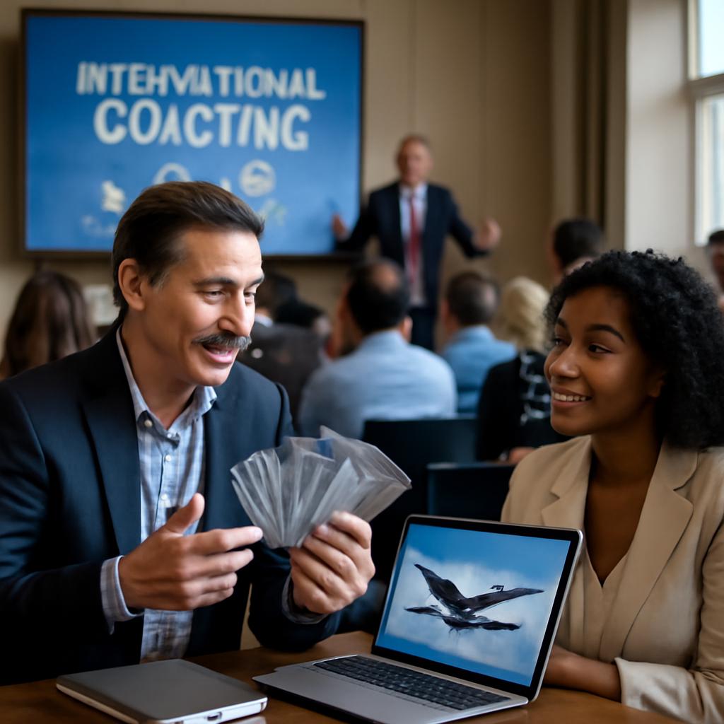 como vender milhas para eventos de coaching internacional