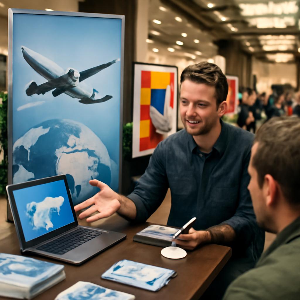 como vender milhas para eventos de design internacional
