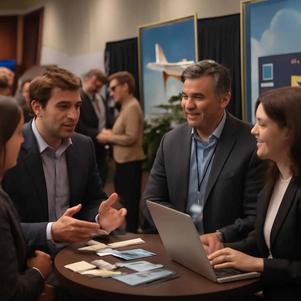 como vender milhas para eventos de networking