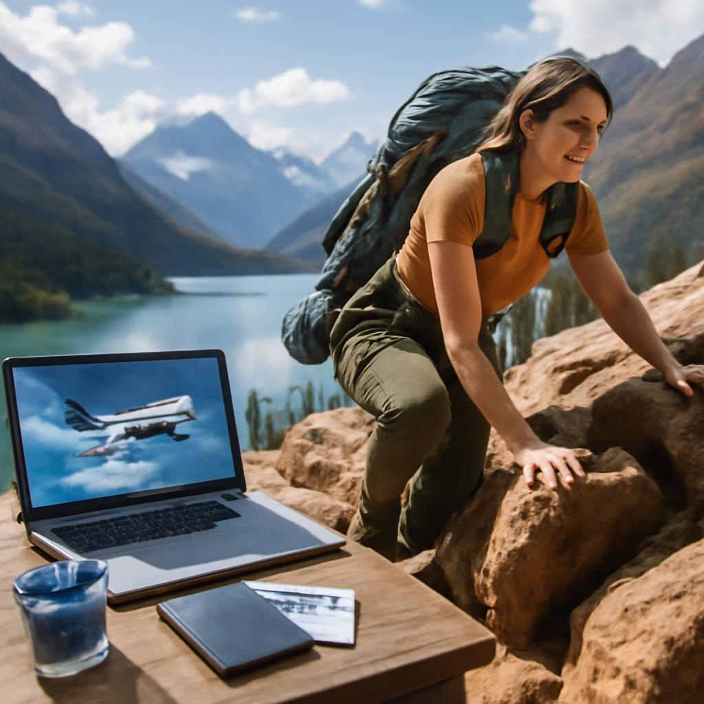 como vender milhas para experiências de aventura feminina