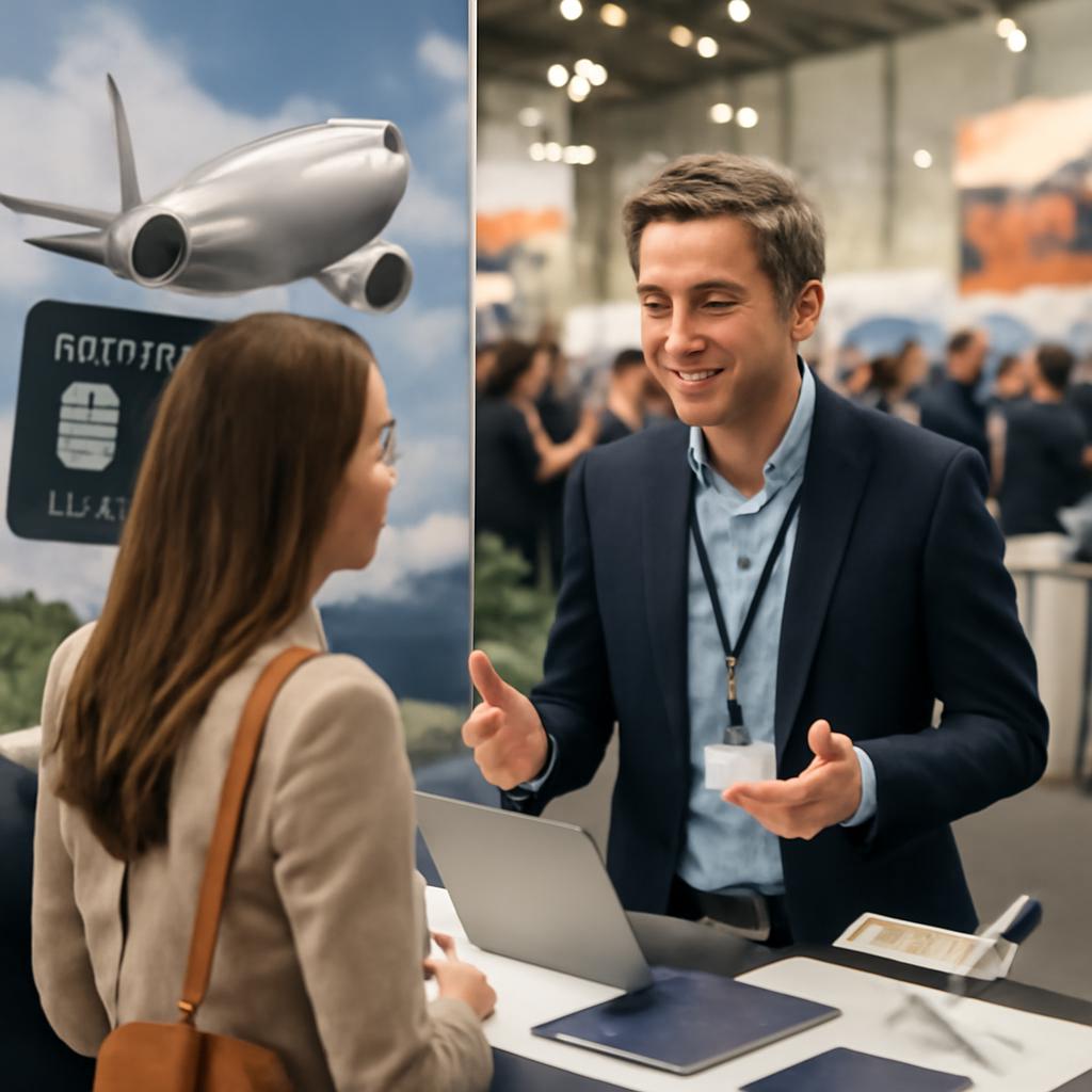 como vender milhas para feiras e eventos