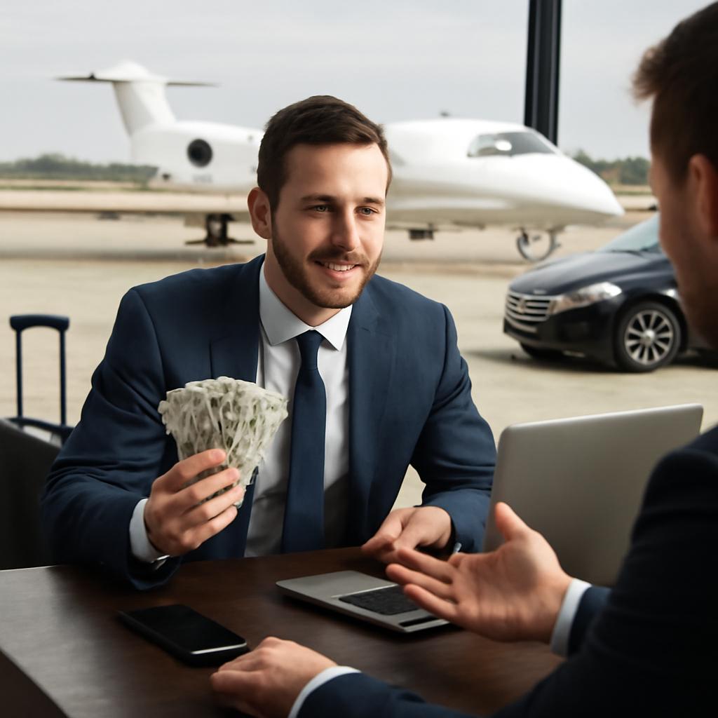 como vender milhas para reservas de transporte executivo