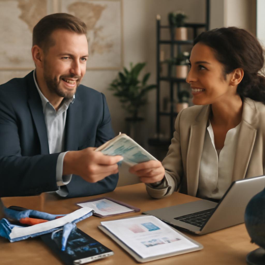 como vender milhas para treinamento internacional