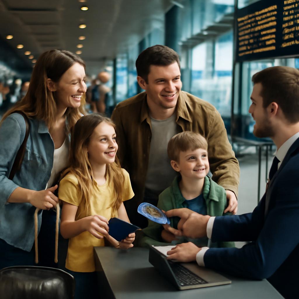 como vender milhas para viagens com crianças