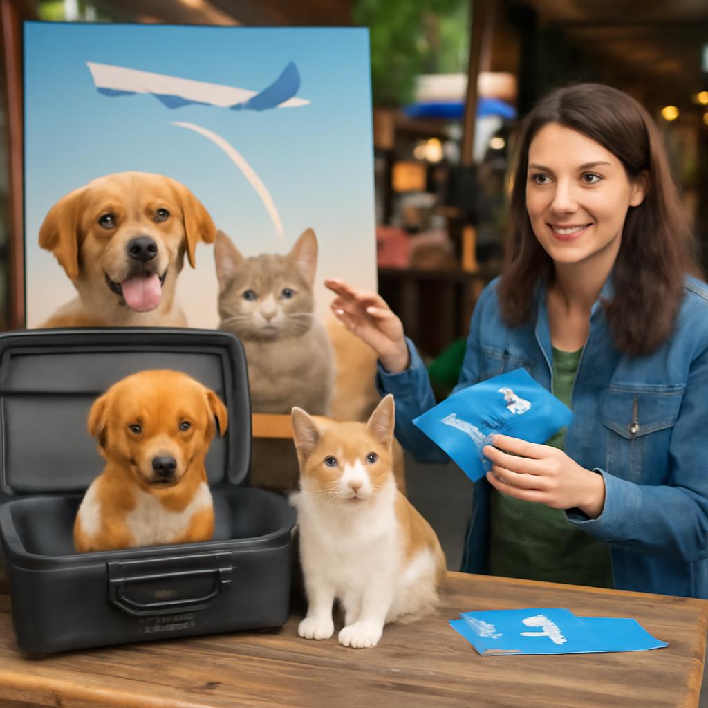 como vender milhas para viagens de adoção de pets