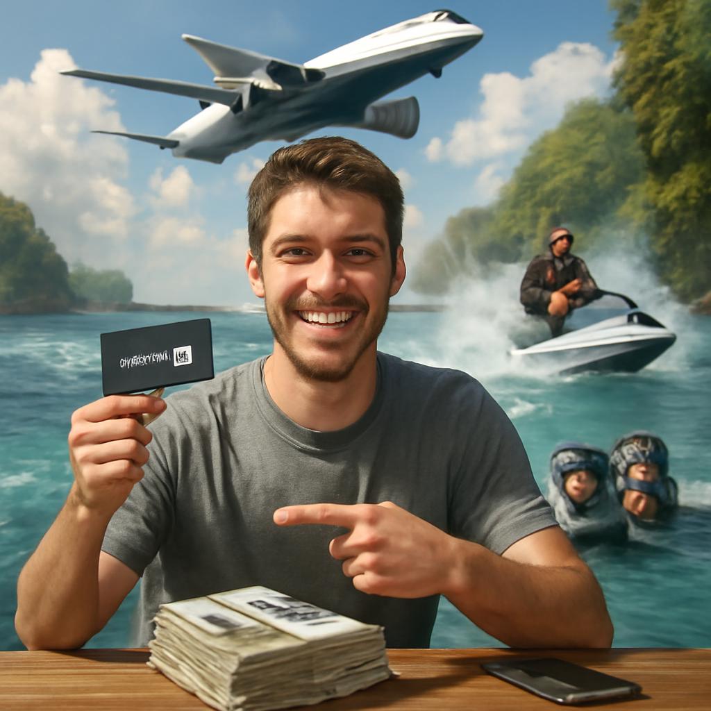 como vender milhas para viagens de aventura aquática