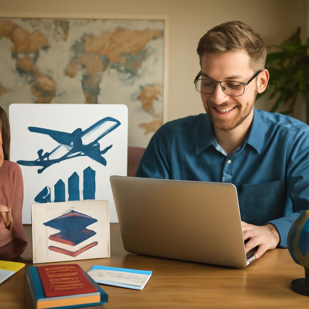 como vender milhas para viagens de estudos