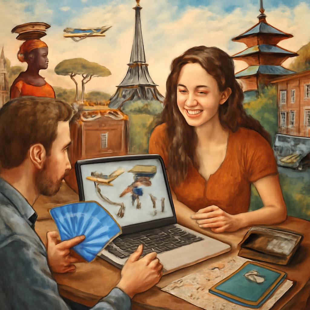como vender milhas para vivências culturais internacionais