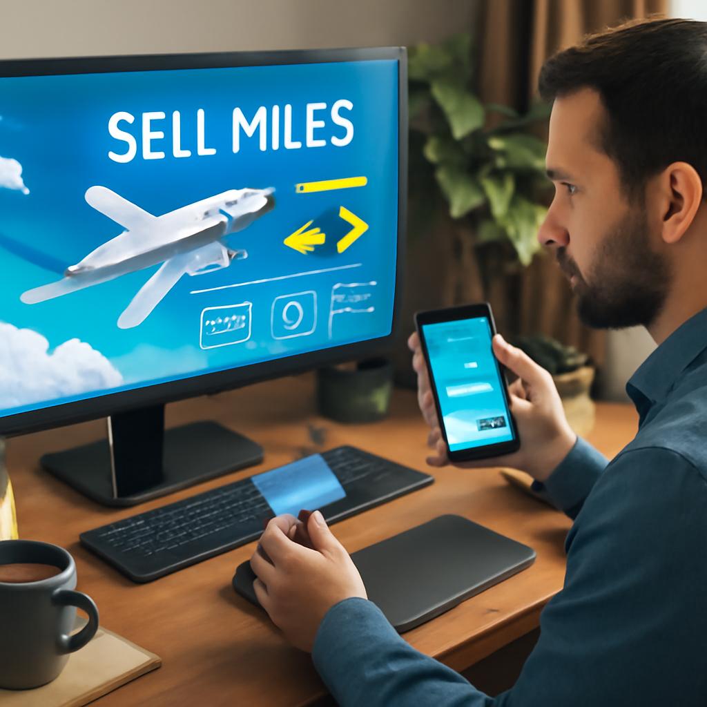 como vender milhas usando plataformas digitais