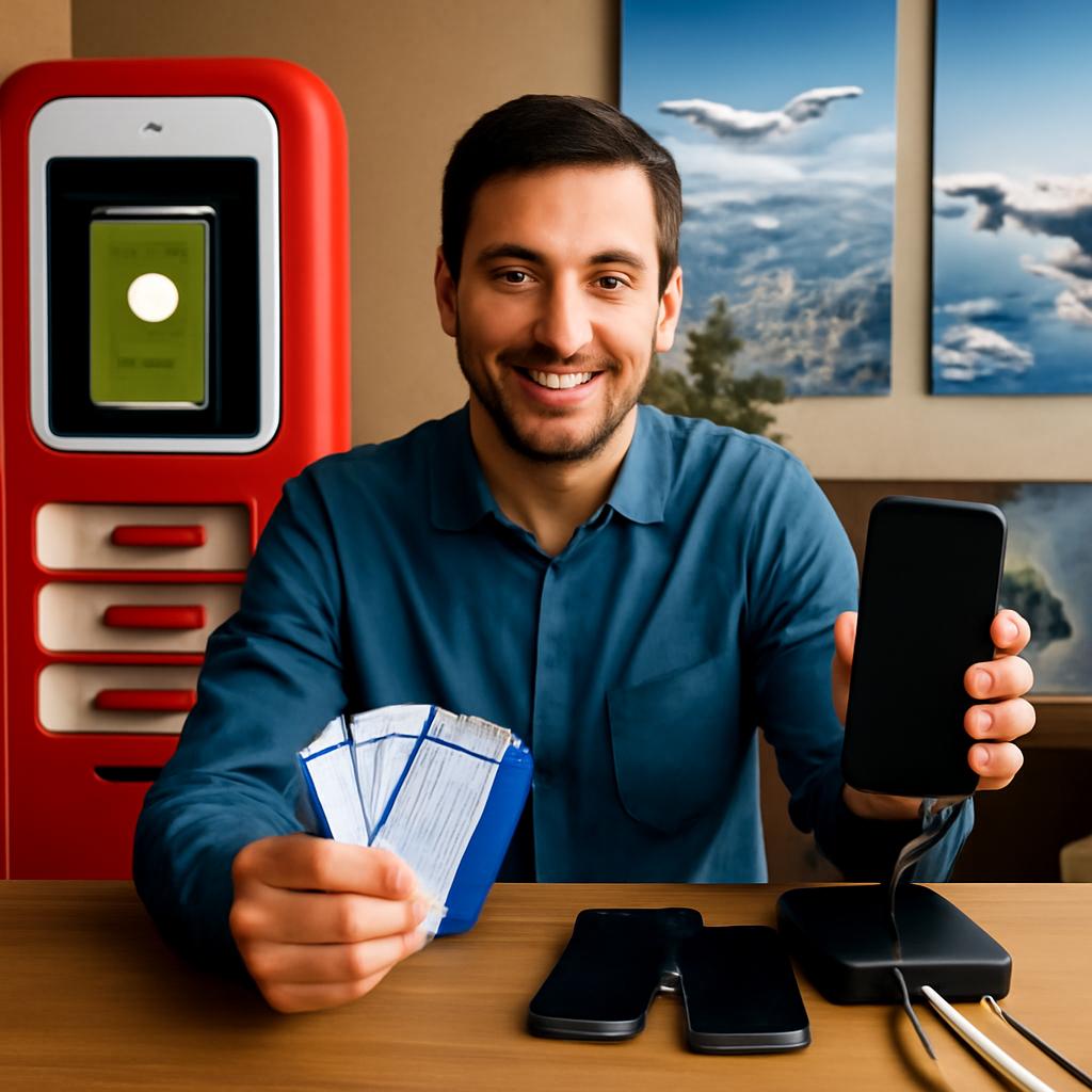 como vender pontos de recarga de celular