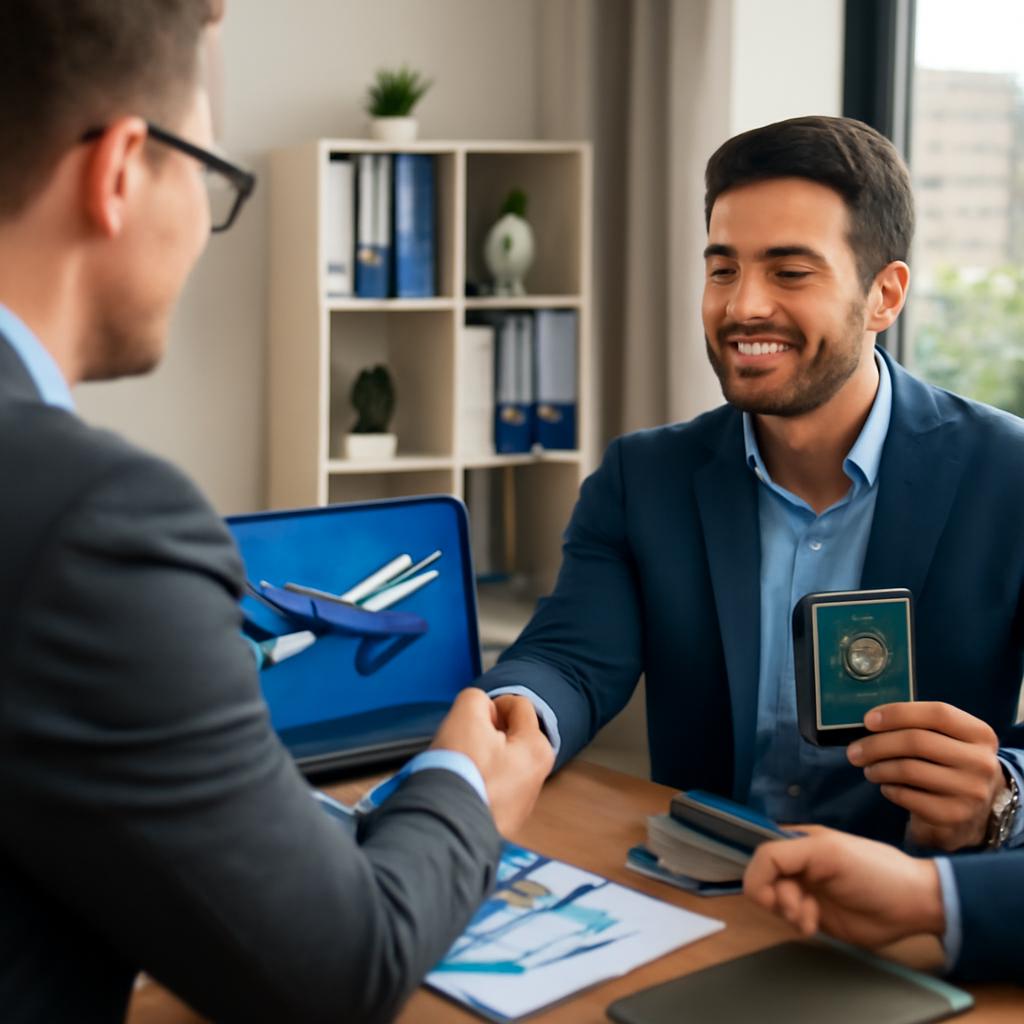 como vender pontos para empresas internacionais
