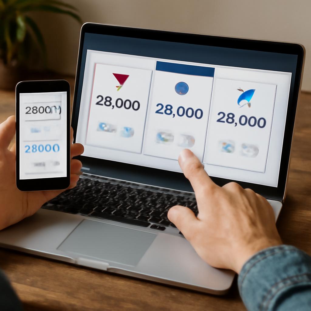 comparar cotação de milhas em diferentes sites