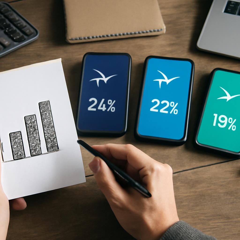 comparar taxas de venda de milhas entre apps