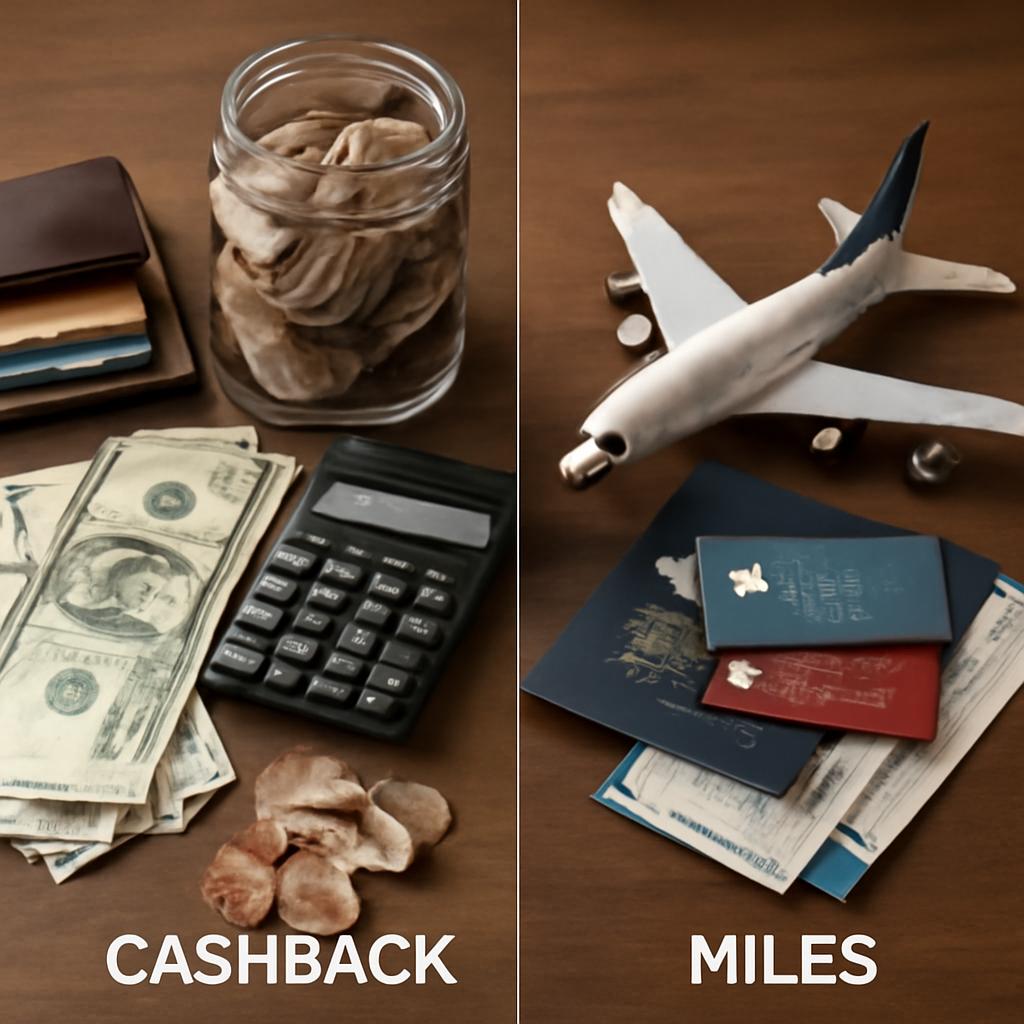 comparativo de cashback e milhas