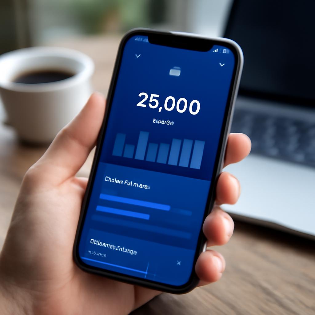 consultar saldo de milhas em app de banco digital