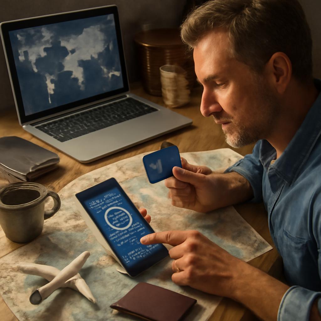 controle de pontos para viagens longas