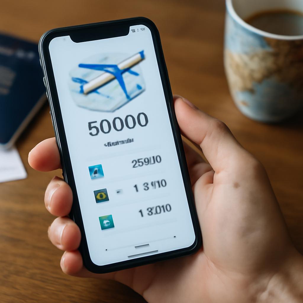 cotação milhas, como consultar no celular