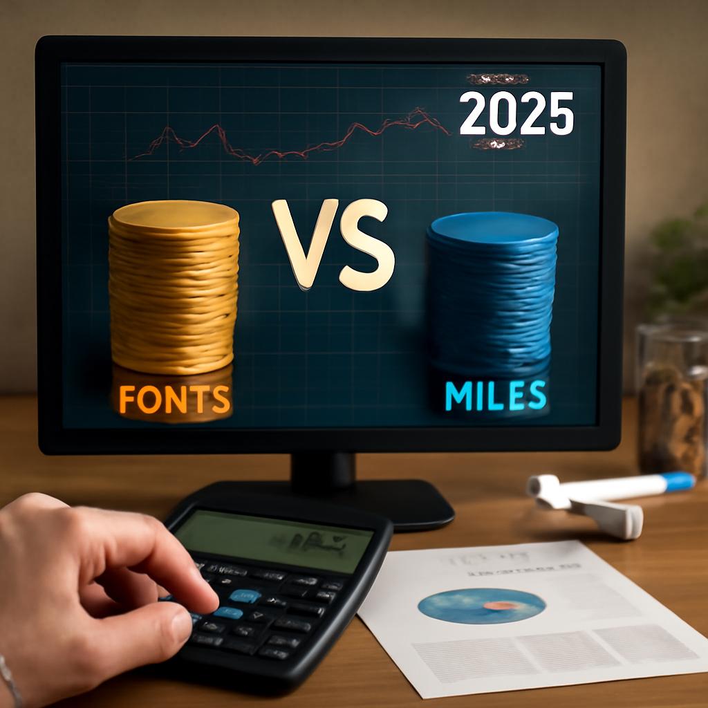 cotação pontos versus milhas em 2025