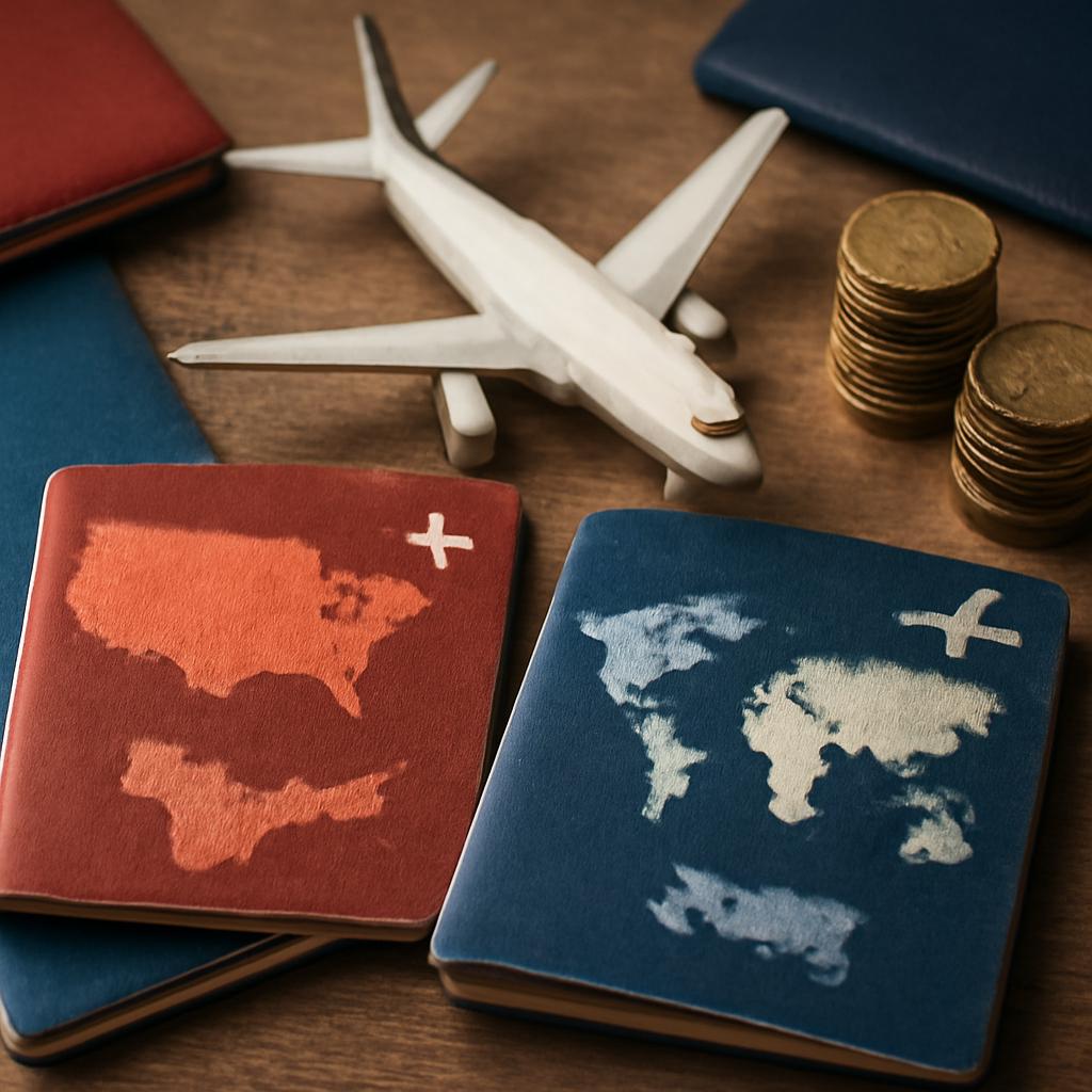 diferença entre pontos nacionais e internacionais