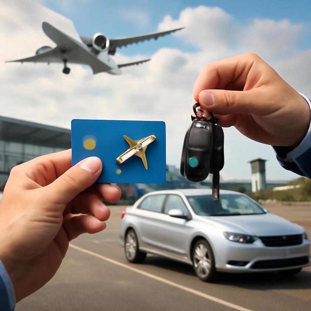 milhas aéreas para aluguel de carros