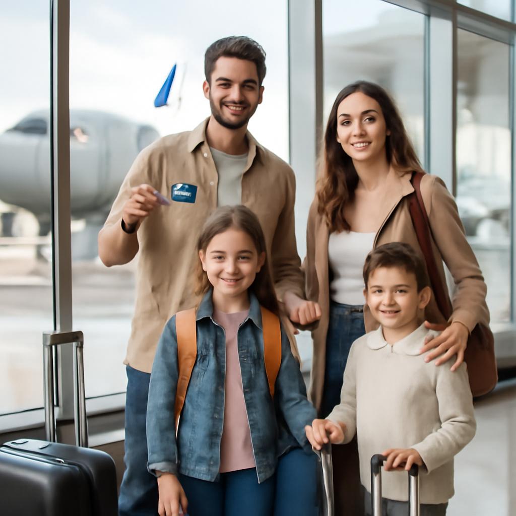 milhas aéreas para família