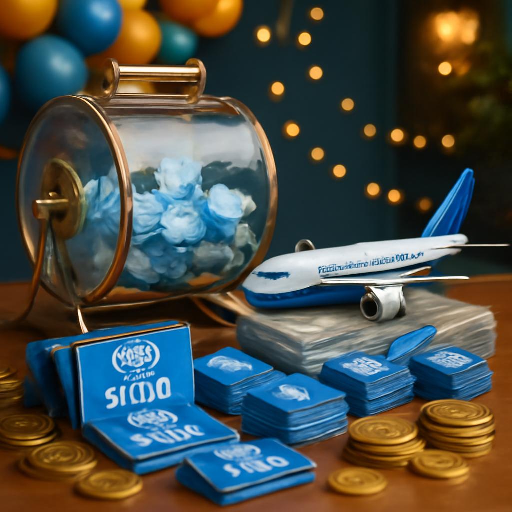 milhas como premiação em sorteios