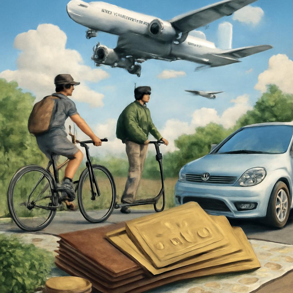 milhas dicas transporte alternativo