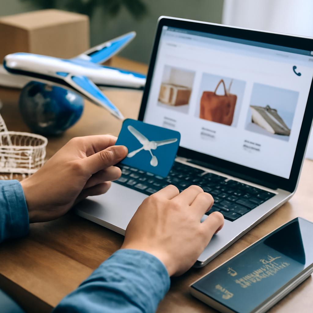 milhas em compras online marketplace