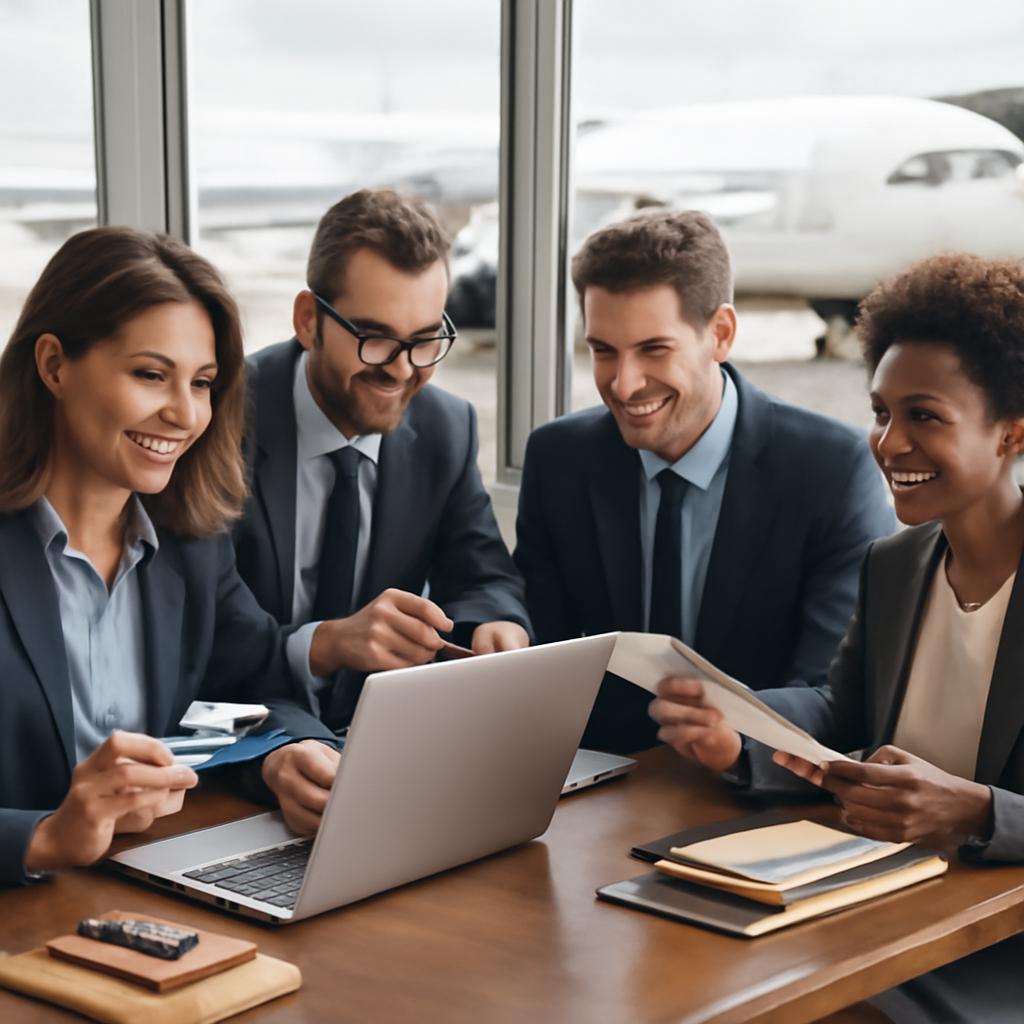 milhas em viagens corporativas coletivas