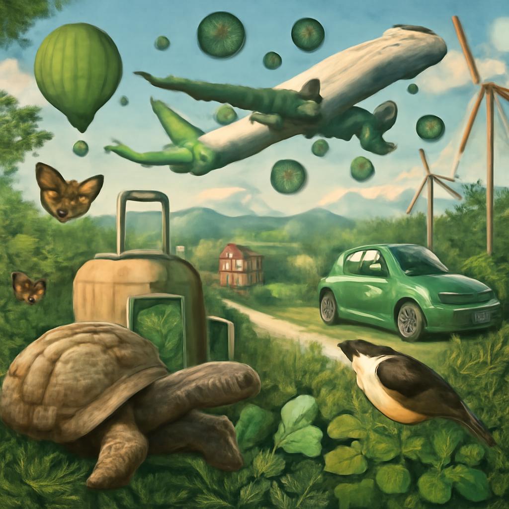 milhas em viagens ecológicas