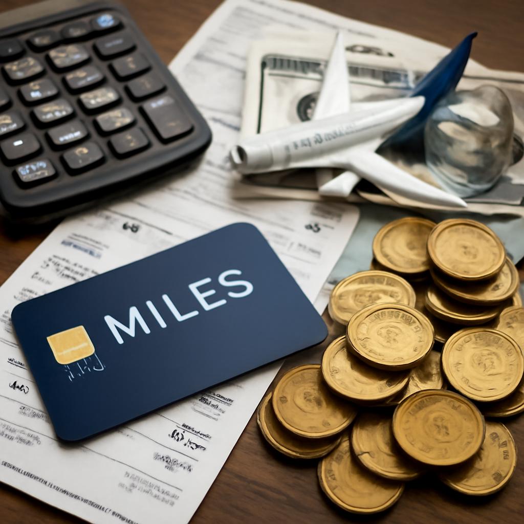 milhas no pagamento de contas fixas
