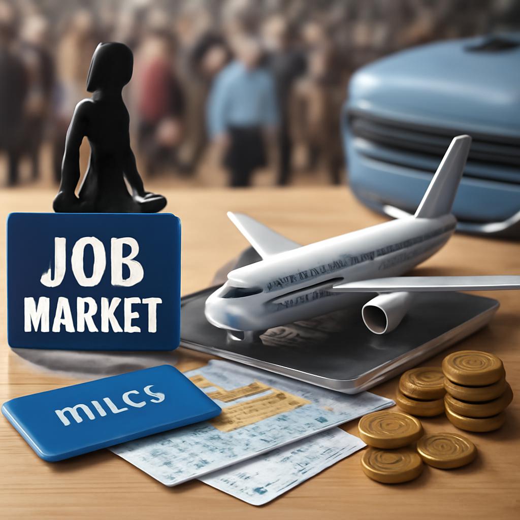 milhas para acesso a vagas de emprego