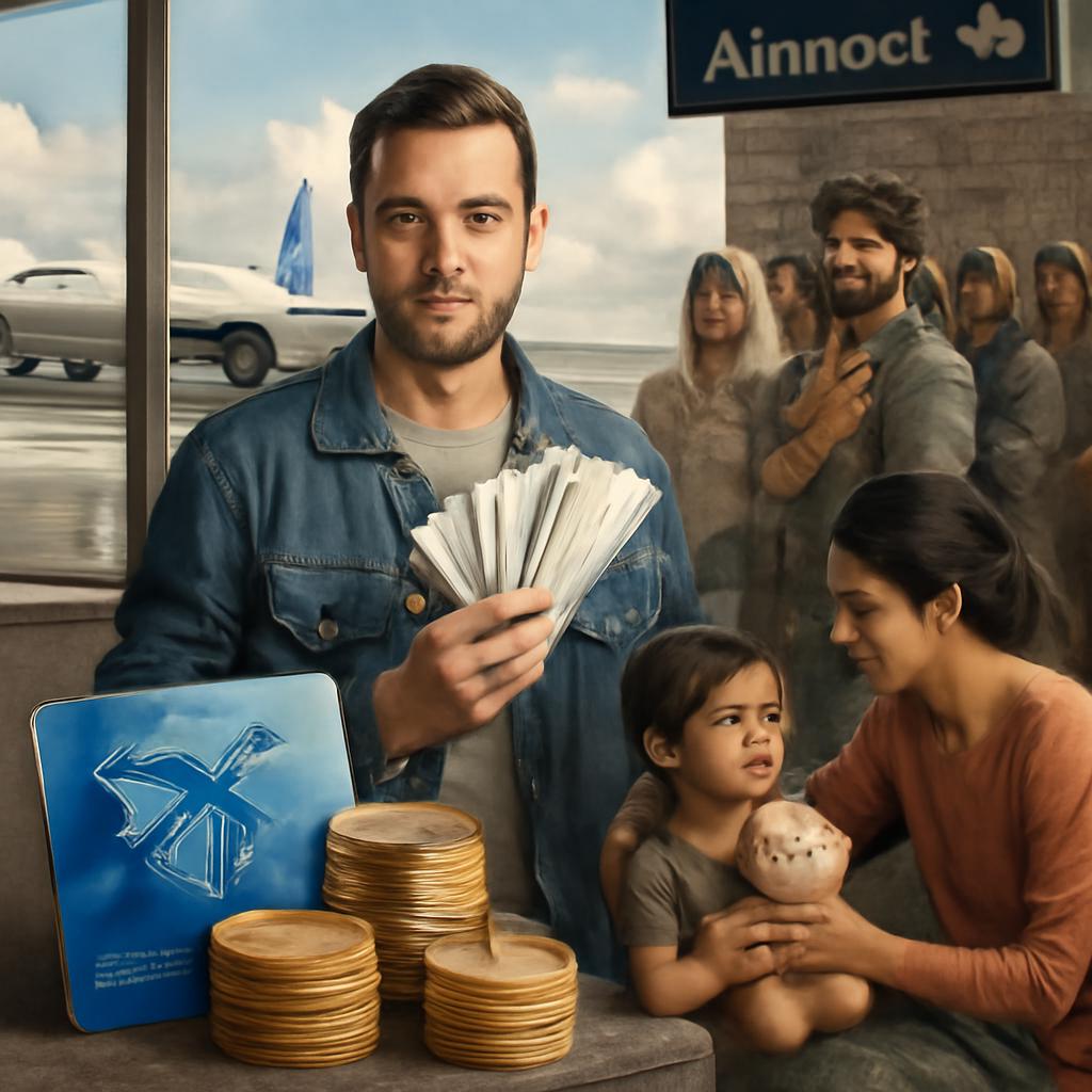 milhas para campanha social