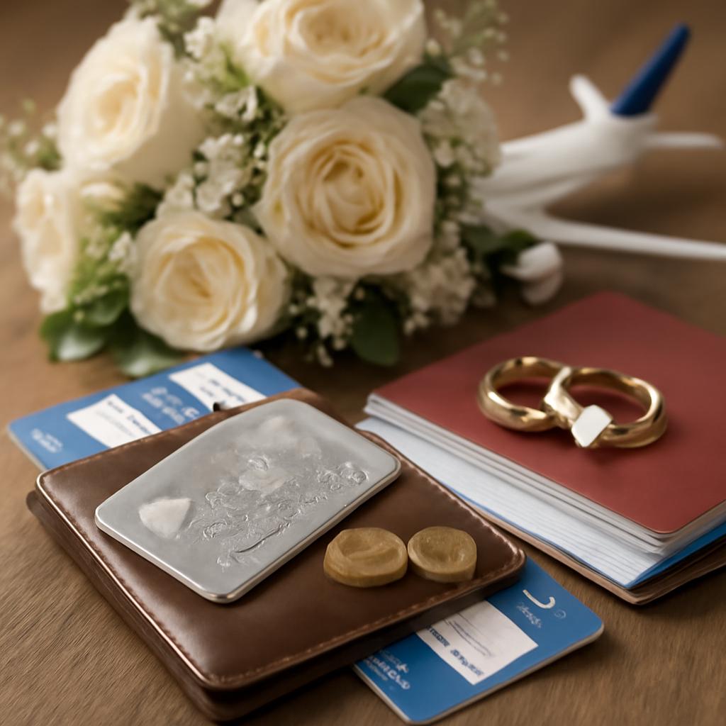 milhas para casamento