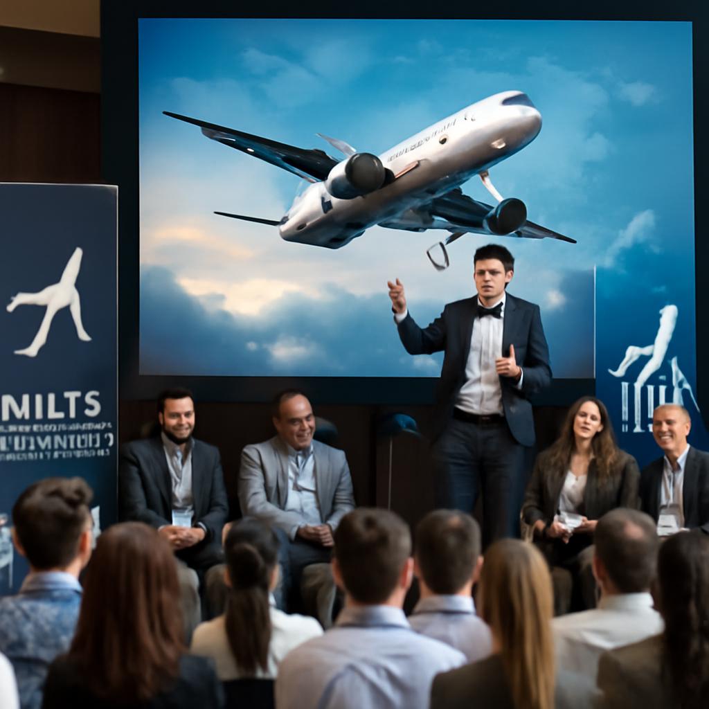 milhas para eventos de startup