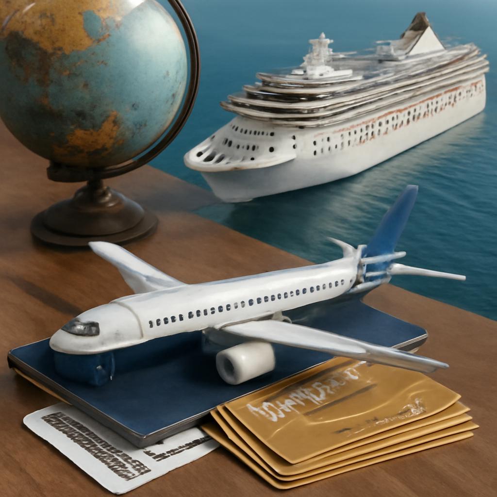 milhas para reservas em navios de cruzeiro
