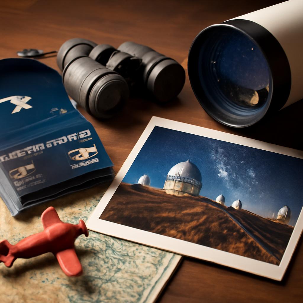 milhas para reservas em observatórios astronômicos
