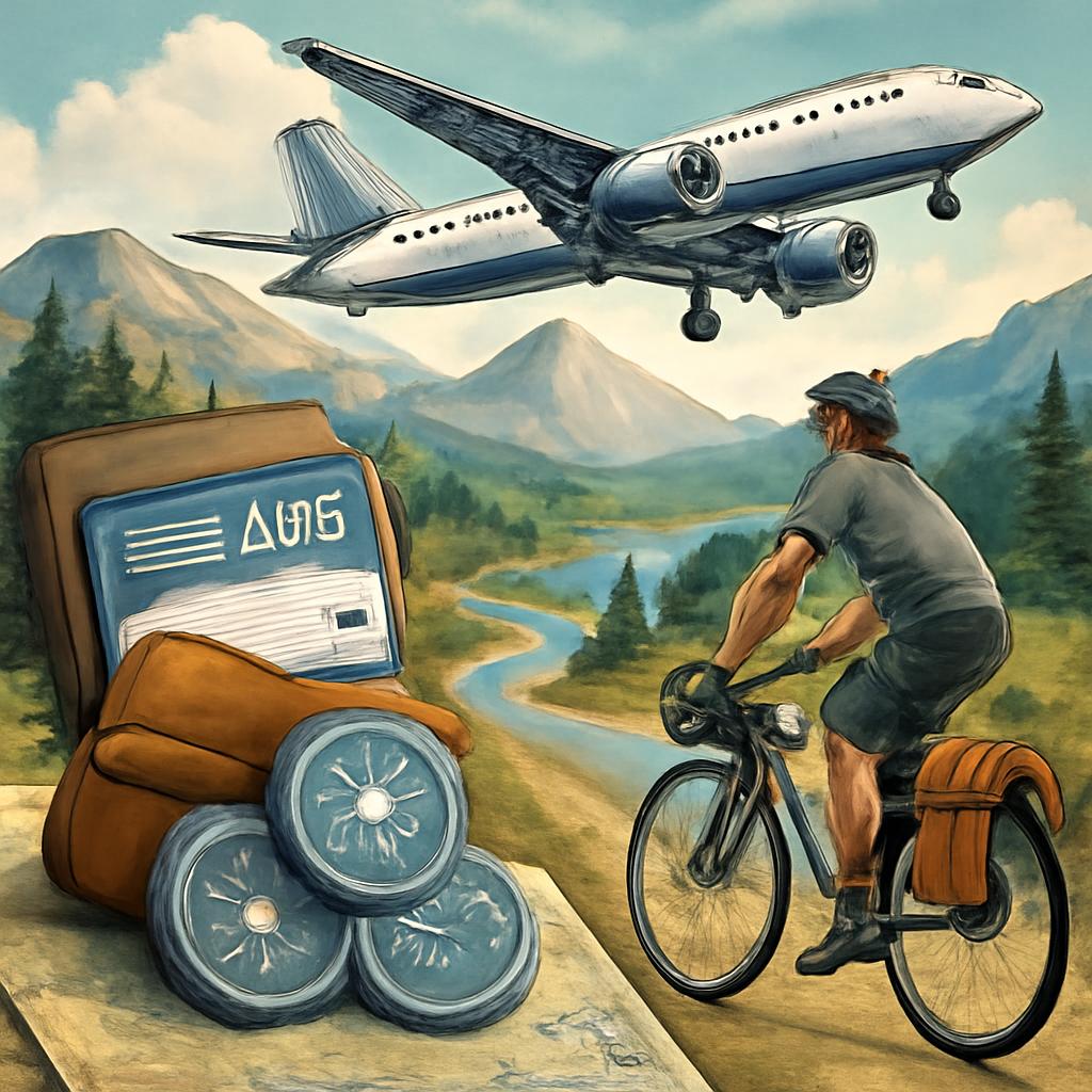milhas para roteiros de cicloturismo