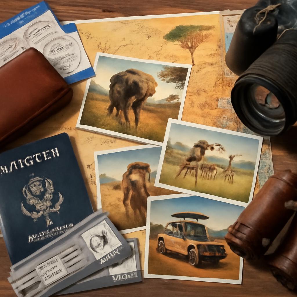 milhas para roteiros de safári africano