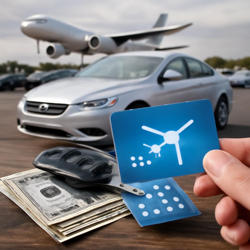milhas para upgrade de aluguel de carro